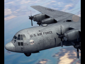 c-130 hercules 3Dモデル