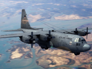 c-130 hercules 3Dモデル