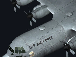 C-130 ヘラクレス 3Dモデル