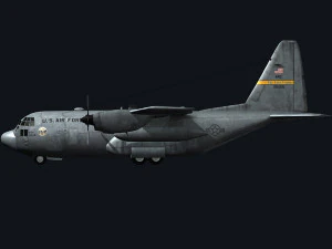 C-130 ヘラクレス 3Dモデル
