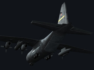 c-130 hercules 3Dモデル