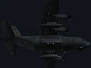 C-130 ヘラクレス 3Dモデル