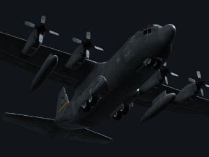 c-130 hercules 3Dモデル