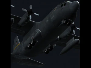 C-130 ヘラクレス 3Dモデル