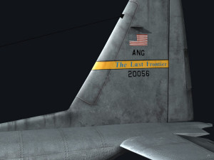 c-130 hercules 3Dモデル
