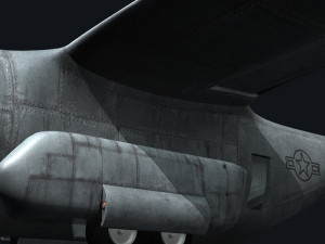 c-130 hercules 3Dモデル