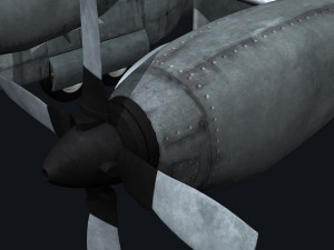 c-130 hercules 3Dモデル
