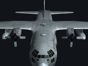 c-130 hercules 3Dモデル