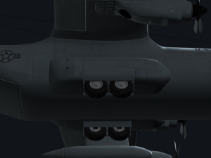 c130 hercules military transport plane Modello 3D