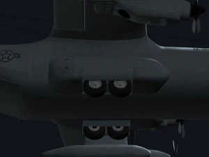 Aereo da trasporto militare Hercules C130 Modello 3D