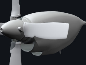 c130 hercules military transport plane Modello 3D