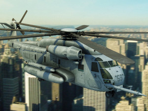 ch-53e super stallion 3D Model
