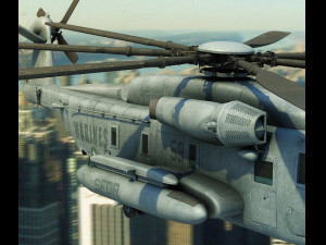 ch-53e super stallion 3D Model