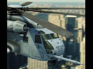 ch-53e super stallion 3D Model