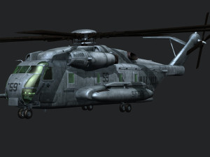 ch-53e super stallion 3D Model