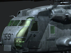ch-53e スーパースタリオン 3Dモデル in ヘリコプター 324827 | 3DExport