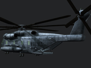ch-53e super stallion 3D Model