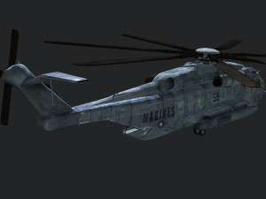 ch-53e super stallion 3D Model