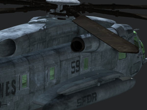 ch-53e super stallion 3D Model