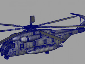 ch-53e super stallion 3D Model