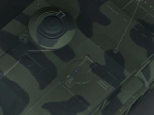 tanque brit&acirc;nico desafiador 2 Modelo 3D