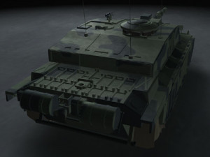 challenger2 british tank 3D Model