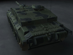 challenger2 british tank 3D Model