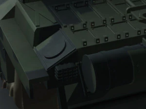 tanque brit&acirc;nico desafiador 2 Modelo 3D