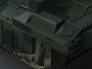 challenger2 british tank 3D Model