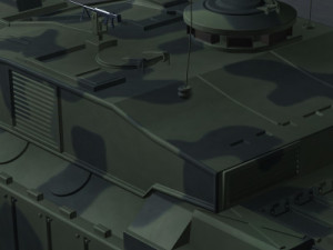 challenger2 british tank 3D Model