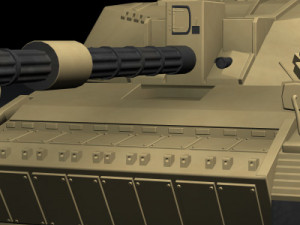 challenger2 british tank 3D 模型