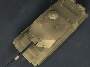 challenger2 british tank 3D 模型