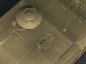 challenger2 british tank 3D 模型