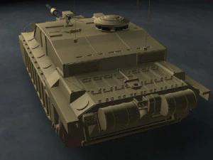 challenger2 british tank 3D Model