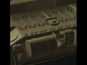 challenger2 british tank 3D 模型