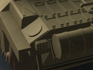 challenger2 british tank 3D 模型