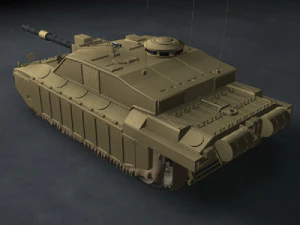 challenger2 british tank 3D Model