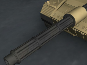 challenger2 british tank 3D 模型