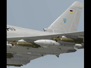 ef2000 typhoon british 4 3D Model