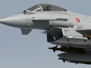 ef2000 typhoon british 4 3D मॉडल