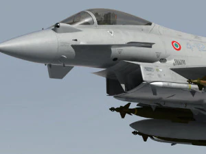 ef2000 typhoon british 4 3D Model