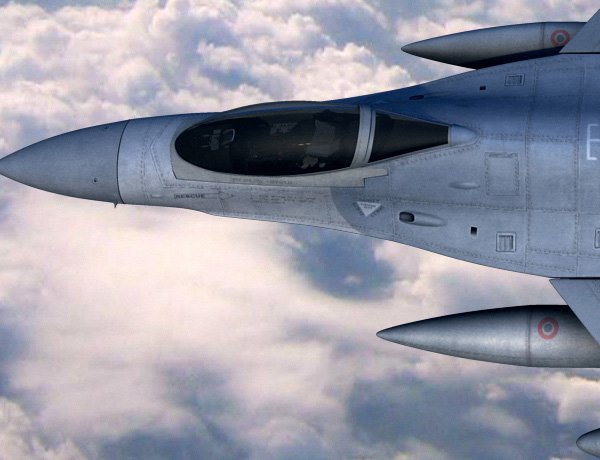 f16c fighting falcon 3D Model .c4d .max .obj .3ds .fbx .stl .blend 