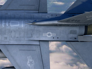 f16c fighting falcon 3D Model