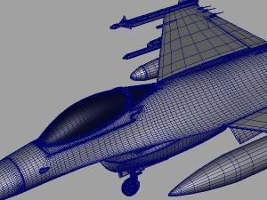 f16c fighting falcon 3D Model
