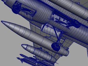 f16c fighting falcon 3D Model