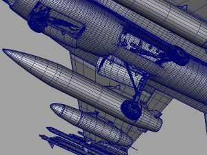 f16c fighting falcon 3D Model