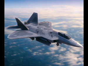 f22a raptor 3D Model