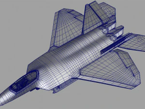 f22a raptor 3D Model
