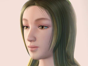 ragazza fata Modello 3D