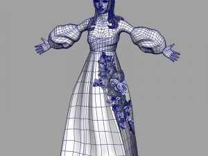fairy girl 3D Model